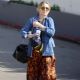 Kate Hudson leaves a business meeting holding her green juice in Los Angeles