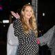 Jennifer Lawrence – Displays her baby bump outside The Late Show With Stephen Colbert