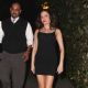 Rose McGowan rocks a little black dress as she arrives at Chateau Marmont in West Hollywood