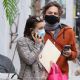 Florence Pugh – shows off her new short hair in New York