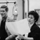 DICK VAN DYKE AND CHITA RIVERA RECORD SONGS FOR THE 1960 BROADWAY MUSICAL VERSION OF ''BYE BYE BIRDIE''