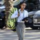 Leylah Fernandez – Workout with her dad Jorge Fernandez and coach Douglas Cordero in Palm Springs