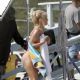 Pamela Anderson - “Baywatch” Movie Set Candids