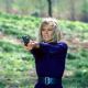 Glynis Barber as  Det. Sgt. Harry Makepeace in Dempsey and Makepeace