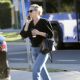 Molly Sims – In denim steps out in Santa Monica