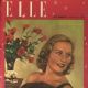 Michèle Morgan - Elle Magazine Cover [France] (15 October 1946)