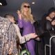 Paris Hilton – In a purple dress while exiting NBC Rockefeller studios in New York