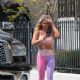 Madison LeCroy – Took a stroll to her gym in Miami