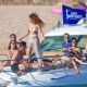 Sarah Hyland – In sizzling high-rise bikini on a boat in Cabo San Lucas