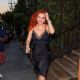 Bella Thorne – In a black Gucci dress seen leaving Le Petite Emeritage hotel in West Hollywood