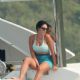 Georgina Rodriguez – With Cristiano Ronaldo seen on their yacht in Sardinia