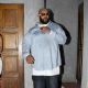 Suge Knight waiting for his car on Santa Monica Boulevard February 26, 2010