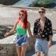 Dianne Buswell and Joe Sugg – On vacation on Mykonos Island