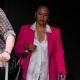 Emeli Sande – In a Pink Suit leaves the BBC Studios in Manchester