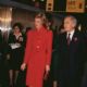 Princess Diana leaves via the airport in Hong Kong - November 1989