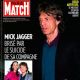 Mick Jagger - Paris Match Magazine Cover [France] (20 March 2014)