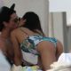 Diane Guerrero in Swimsuit at the beach in Miami