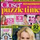 Amanda Holden - Closer Puzzle Time Magazine Cover [United Kingdom] (October 2019)