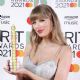 Taylor Swift at the 2021 BRIT Awards