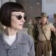 Cate Blanchett (left), as the villainous Irina Spalko, is determined to beat Indiana Jones (Harrison Ford, right) in finding the Crystal Skull in 'Indiana Jones and the Kingdom of the Crystal Skull.' Photo Credit: David James. ™ & © 2008 Lucasfilm
