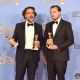 Director Alejandro Inarritu and Leonardo DiCaprio At The 73rd Golden Globe Awards (2016)