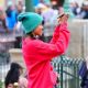 Zoe Saldana – Spotted at Disneyland