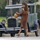 Angelina Jolie On The Set Of THE CHANGELING 2007-10-15