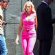Margot Robbie – Filming ‘Barbie’ in Los Angeles