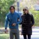 Gwyneth Paltrow – With husband Brad Falchuk out for a walk on Thanksgiving Day