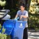 Cassie Ventura – Takes the trash bins outside her home in Hollywood Hills