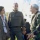Katrin Cartlidge, Georges Siatidis and Simon Callow in MGM/UA's No Man's Land - 2001