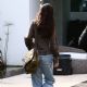 Bella Hadid – Arriving for a Michael Kors photoshoot in Miami