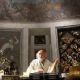Ptolemy (Anthony Hopkins) in the Alexandria Library.