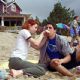 Alyson Hannigan and Jason Biggs in Universal's American Pie 2 - 2001