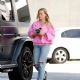 Hilary Duff – Picking up snacks at a gas station in Los Angeles