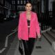Imogen Thomas – seen arriving at IT restaurant in Mayfair