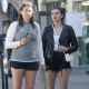 Rebecca Black in Shorts with friend out in Los Angeles