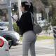 Bhad Bhabie – Seen showcasing a new hairstyle while out in Los Angeles