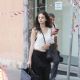 Deva Cassel  – Seen with her boyfriend Luca Salandra in Rome