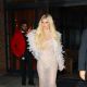 Jessica Simpson – Leaving to receive the Icon Award at the Footwear News Awards in N.Y