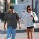 Hailey Bieber – Takes a romantic stroll through West Hollywood