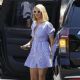 Paris Hilton – In summer dress lunch at Bungalow in West Hollywood