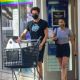 Camila Mendes with her boyfriend – Shopping at Bed Bath and Beyond in Hollywood