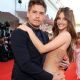 Dylan Sprouse wraps arms around model girlfriend Barbara Palvin as longtime loves turn up the glam factor at Venice Film Festival