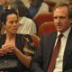 Ralph Fiennes and Amanda Harlech