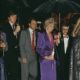 Princess Diana attends a rock concert in Melbourne, Australia - November 1985