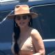 Lauren Sanchez – Wearing a huge diamond ring in Los Angeles