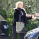 Elizabeth Berkley – Seen with friends at San Vicente Bungalows in West Hollywood