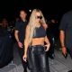 Kim Kardashian – Arriving at a private party at Loren Ridinger’s house in Miami