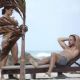 Hayley Erbert – In white bikini at the beach in Tulum